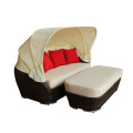 Outdoor Rattan New Model Sofa Bed Stool